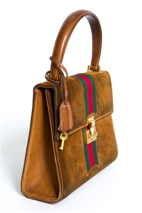 vintage gucci leather bag|vintage Gucci handbags from 1970s.